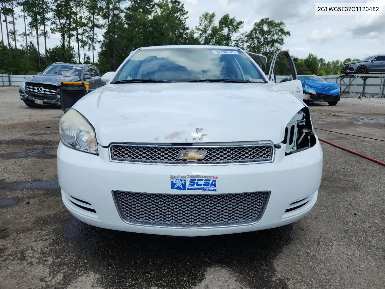 2012 Chevrolet Impala Lt VIN: 2G1WG5E37C1120482 Lot: 62496625