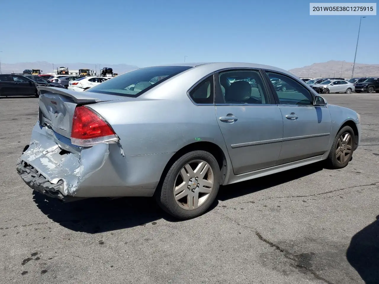 2012 Chevrolet Impala Lt VIN: 2G1WG5E38C1275915 Lot: 62567015