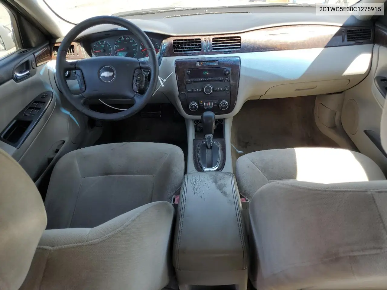 2012 Chevrolet Impala Lt VIN: 2G1WG5E38C1275915 Lot: 62567015
