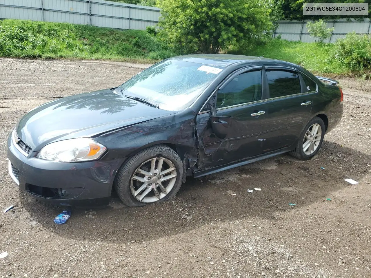 2012 Chevrolet Impala Ltz VIN: 2G1WC5E34C1200804 Lot: 62572465