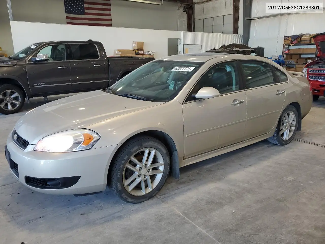 2012 Chevrolet Impala Ltz VIN: 2G1WC5E38C1283301 Lot: 62877795