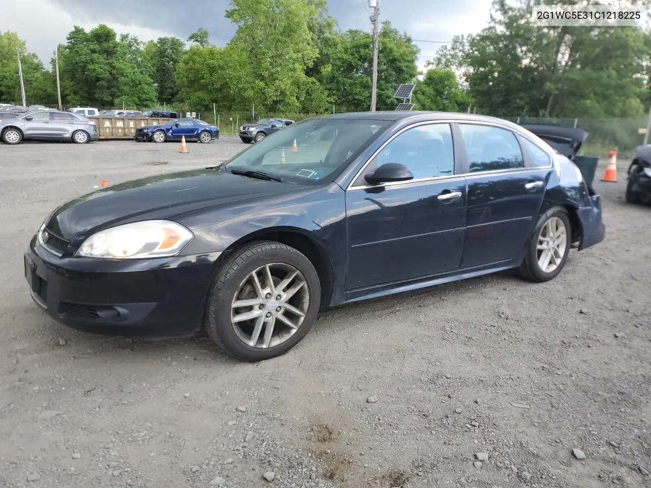 2012 Chevrolet Impala Ltz VIN: 2G1WC5E31C1218225 Lot: 62930275