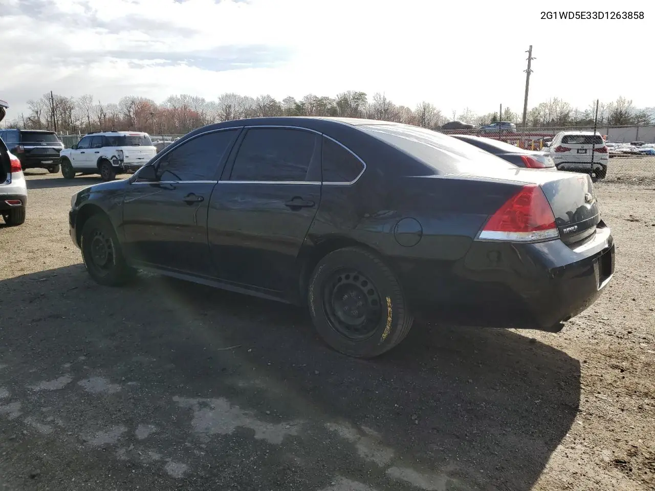 2013 Chevrolet Impala Police VIN: 2G1WD5E33D1263858 Lot: 49270925