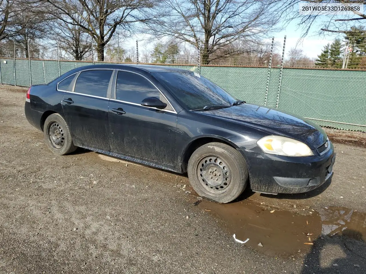 2013 Chevrolet Impala Police VIN: 2G1WD5E33D1263858 Lot: 49270925