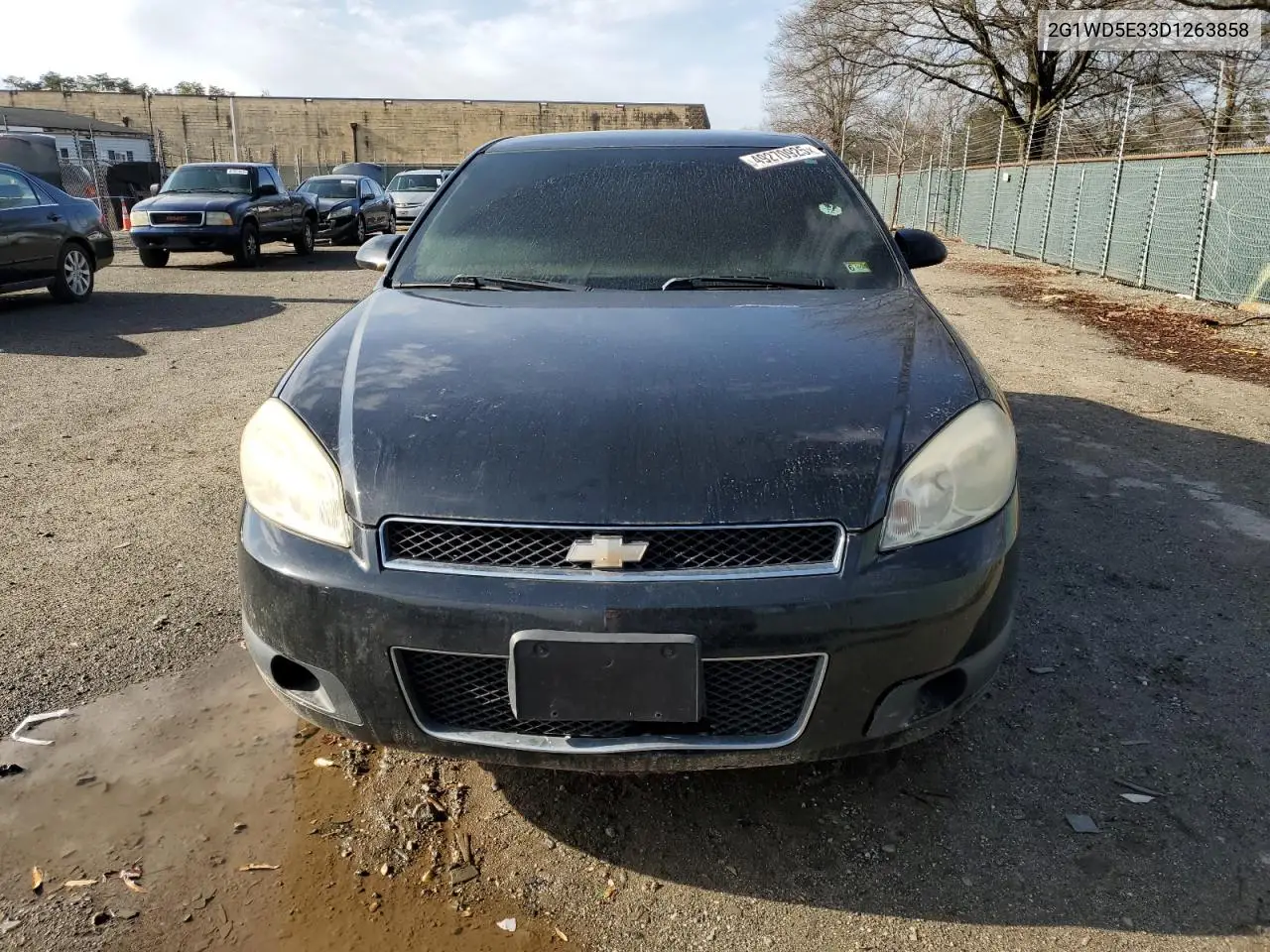 2013 Chevrolet Impala Police VIN: 2G1WD5E33D1263858 Lot: 49270925
