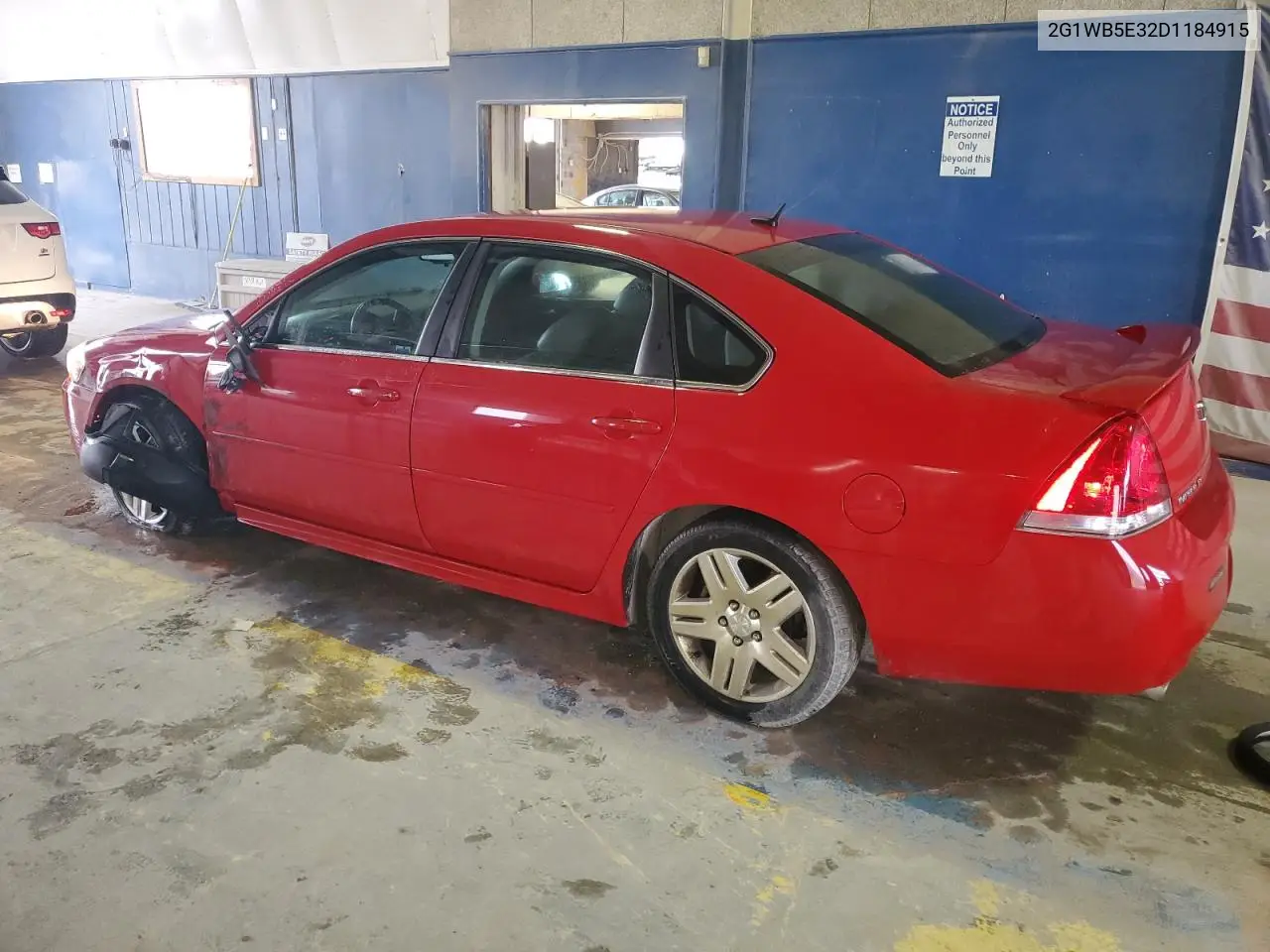 2013 Chevrolet Impala Lt VIN: 2G1WB5E32D1184915 Lot: 56837685