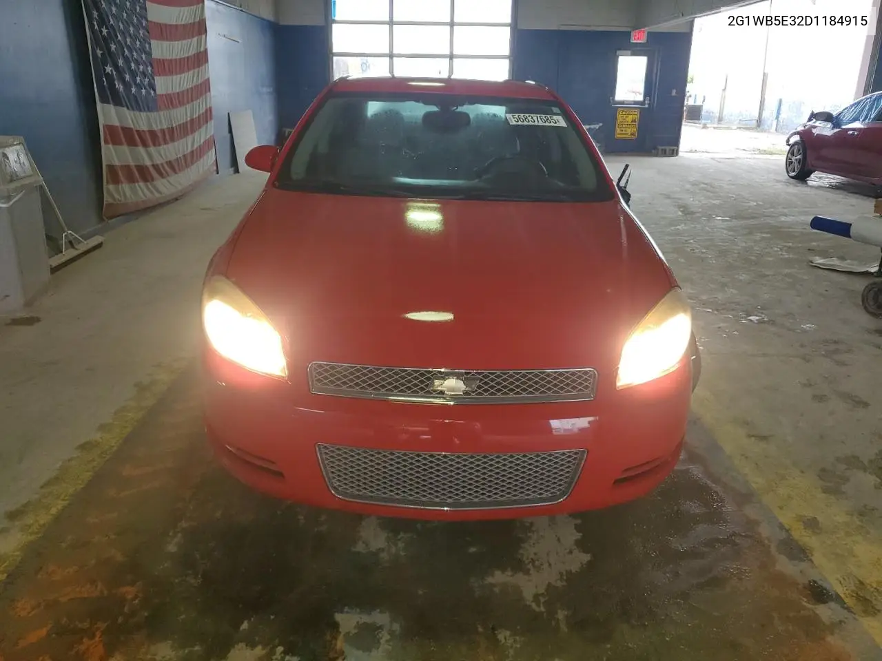 2013 Chevrolet Impala Lt VIN: 2G1WB5E32D1184915 Lot: 56837685