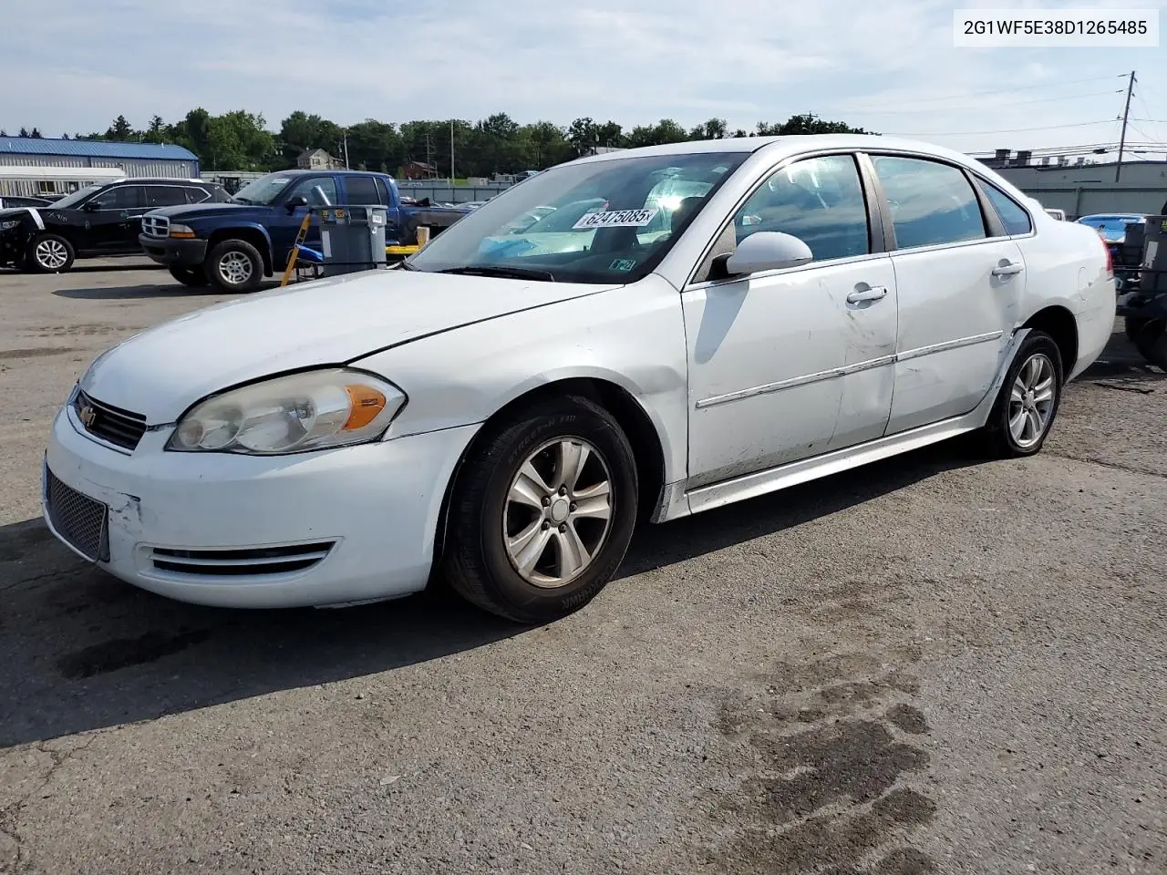 2013 Chevrolet Impala Ls VIN: 2G1WF5E38D1265485 Lot: 62475085