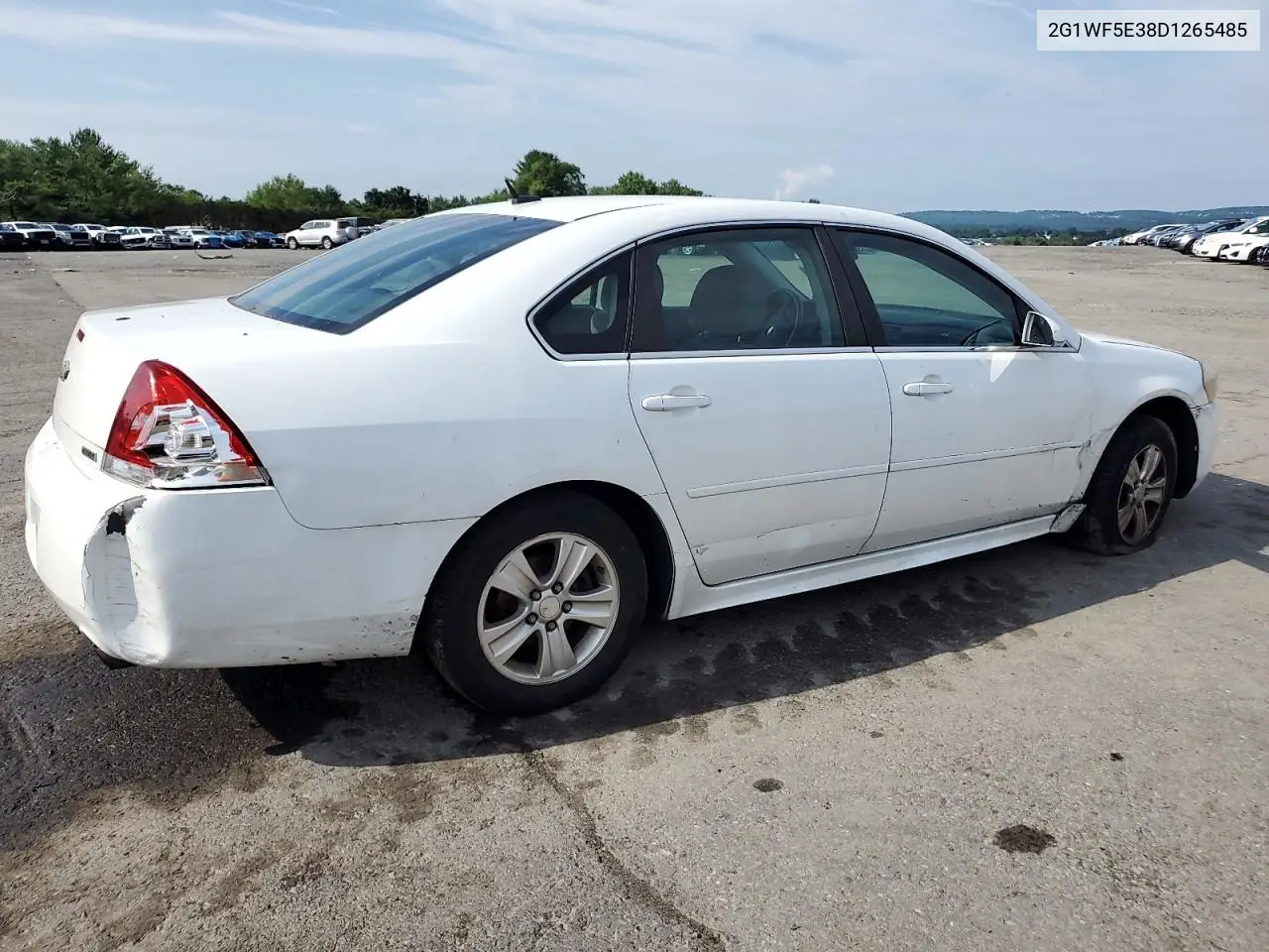 2013 Chevrolet Impala Ls VIN: 2G1WF5E38D1265485 Lot: 62475085