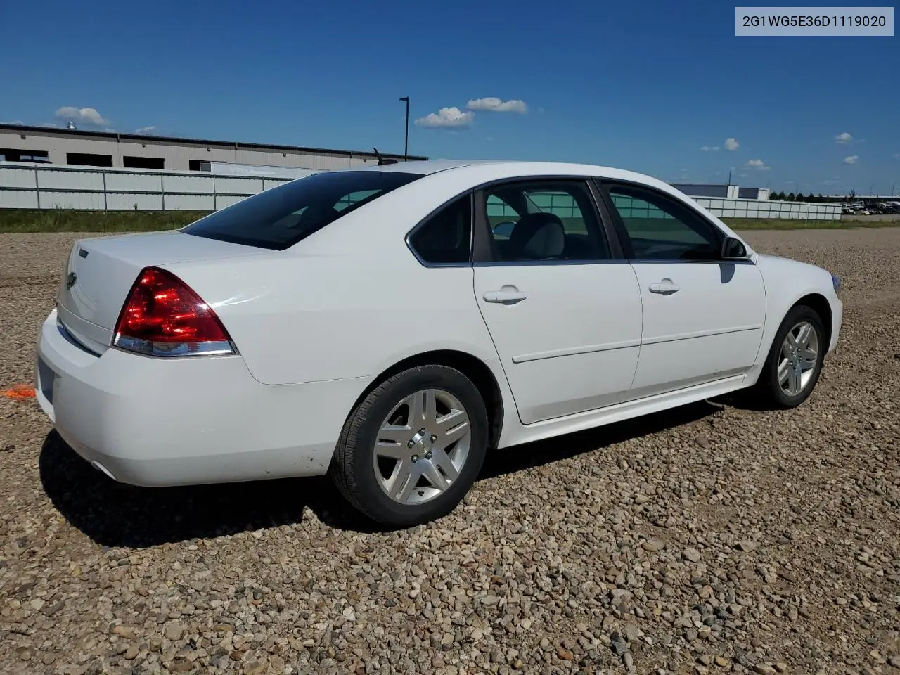 2013 Chevrolet Impala Lt VIN: 2G1WG5E36D1119020 Lot: 62772535
