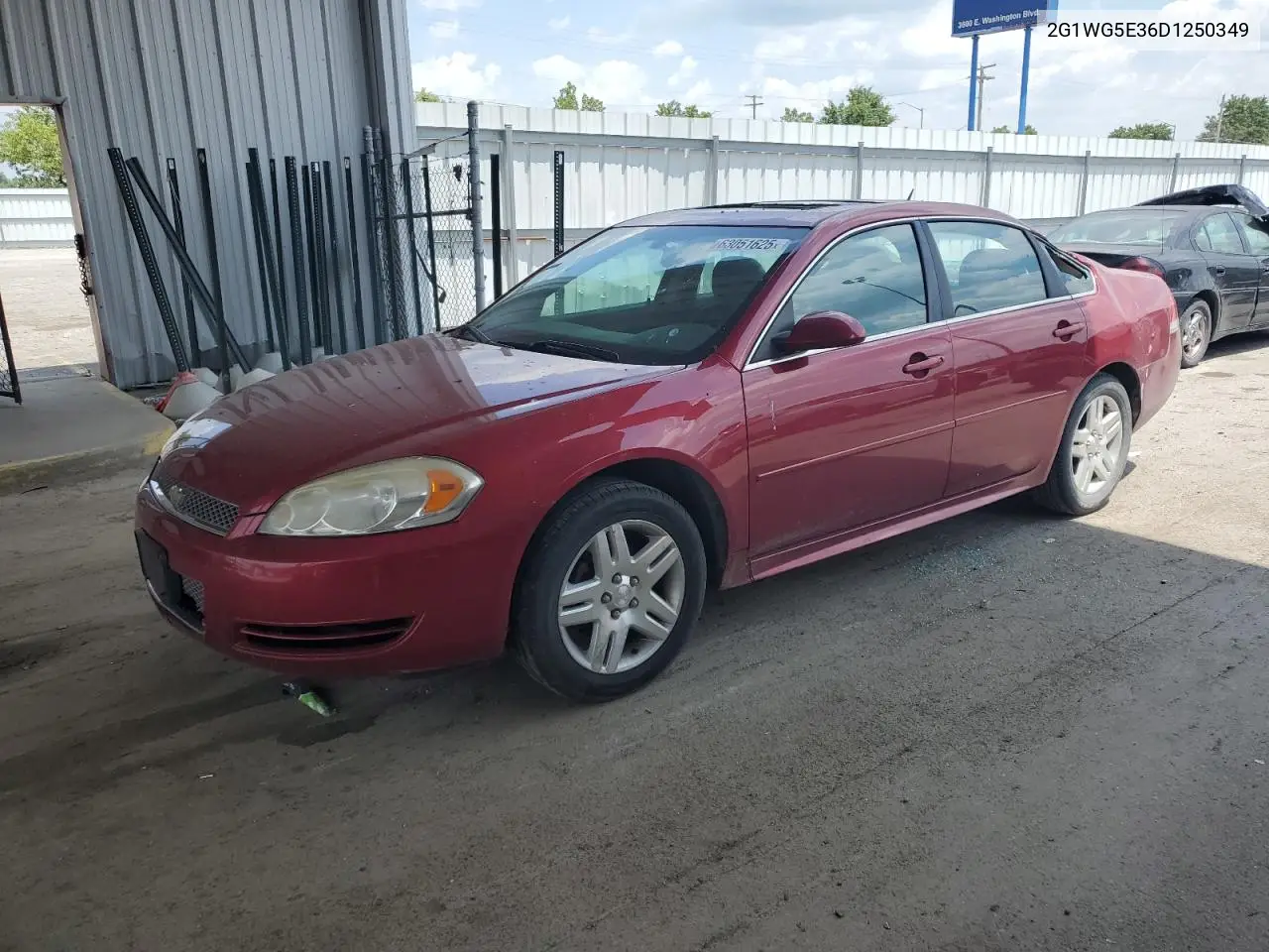 2013 Chevrolet Impala Lt VIN: 2G1WG5E36D1250349 Lot: 63051625