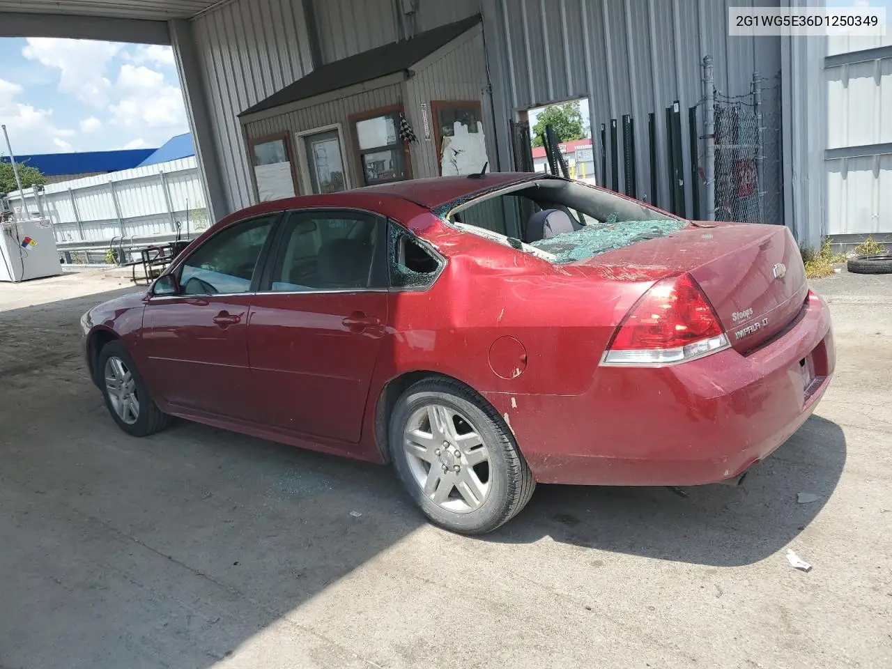 2013 Chevrolet Impala Lt VIN: 2G1WG5E36D1250349 Lot: 63051625