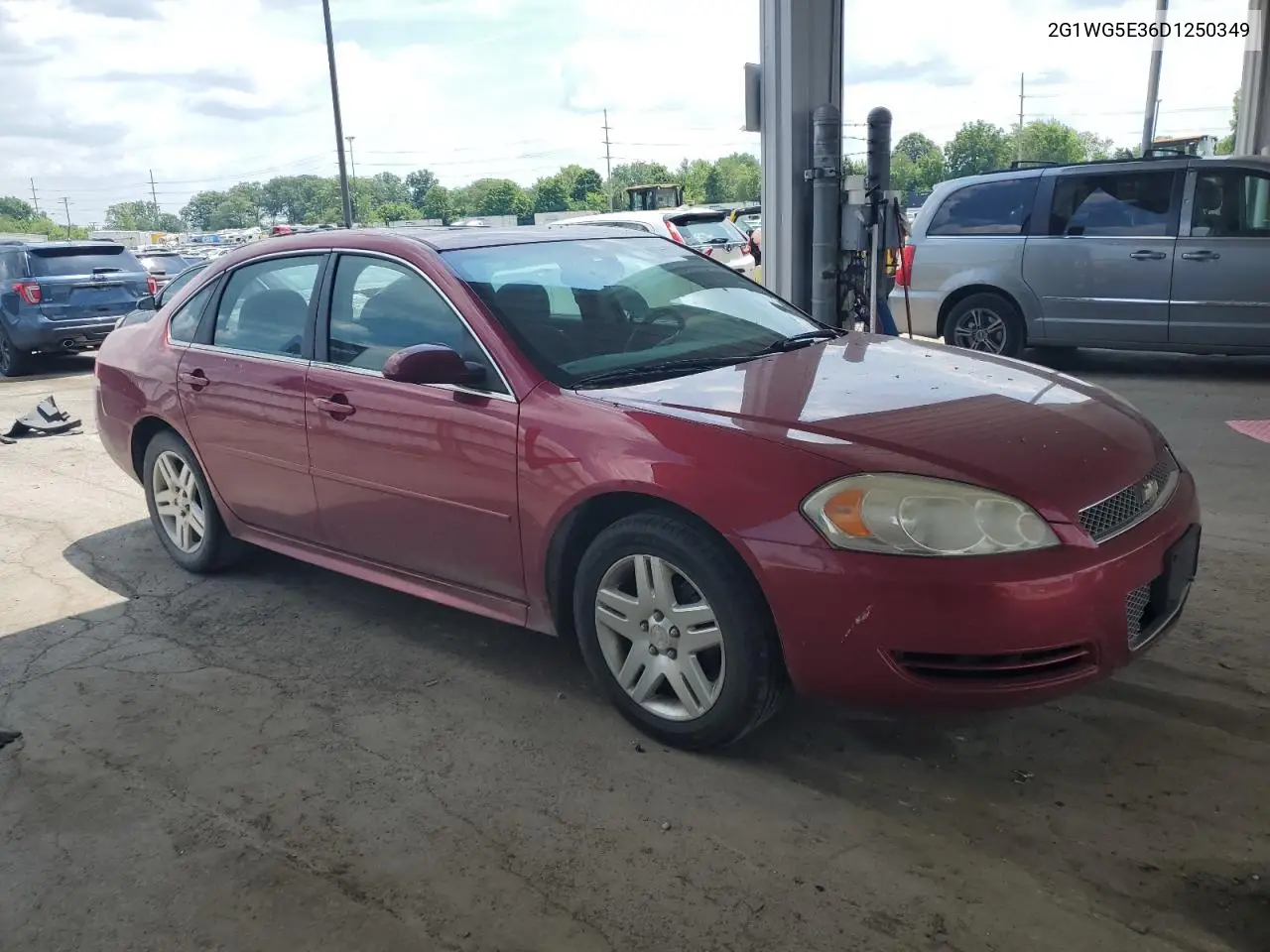 2013 Chevrolet Impala Lt VIN: 2G1WG5E36D1250349 Lot: 63051625