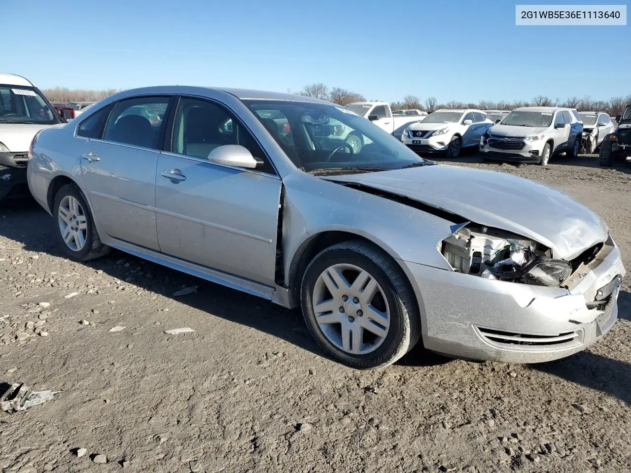 2014 Chevrolet Impala Limited Lt VIN: 2G1WB5E36E1113640 Lot: 42334075