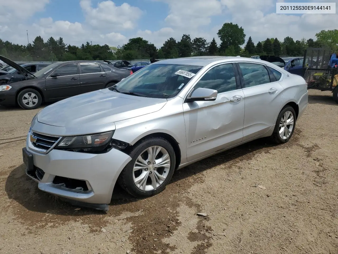2014 Chevrolet Impala Lt VIN: 2G1125S30E9144141 Lot: 56687855