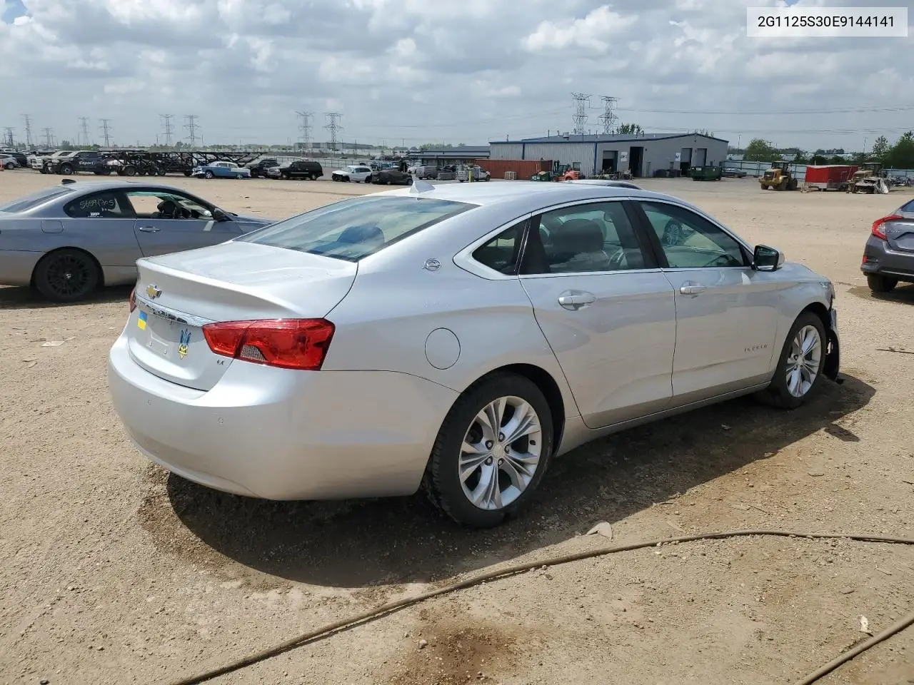 2014 Chevrolet Impala Lt VIN: 2G1125S30E9144141 Lot: 56687855