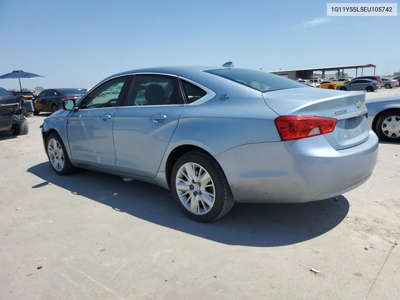 2014 Chevrolet Impala Ls VIN: 1G11Y5SL5EU105742 Lot: 56757675