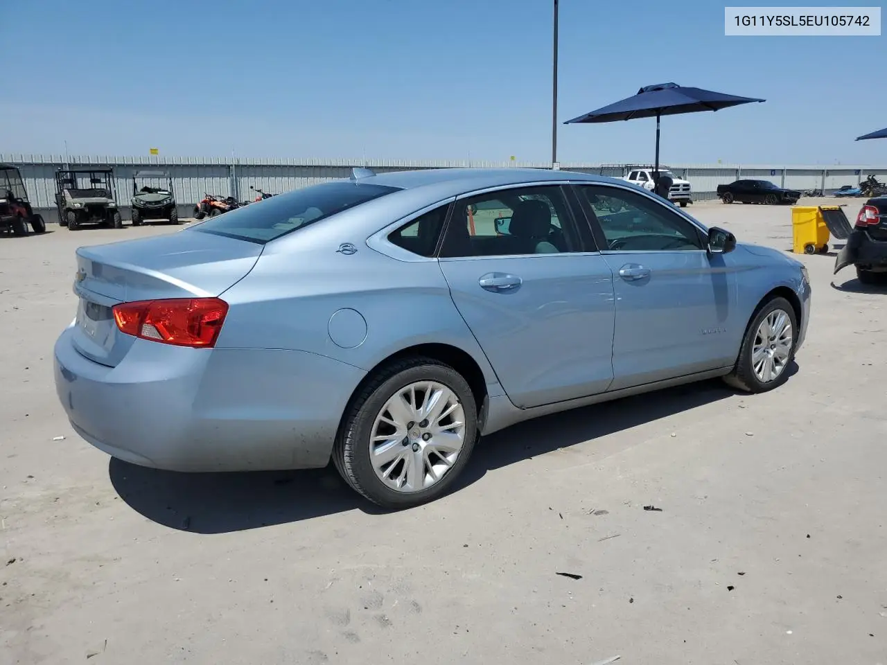 2014 Chevrolet Impala Ls VIN: 1G11Y5SL5EU105742 Lot: 56757675