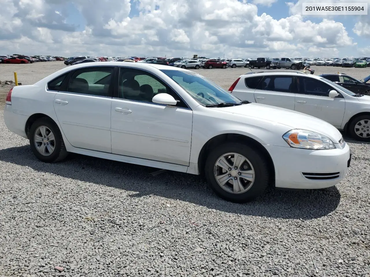 2014 Chevrolet Impala Limited Ls VIN: 2G1WA5E30E1155904 Lot: 56856485