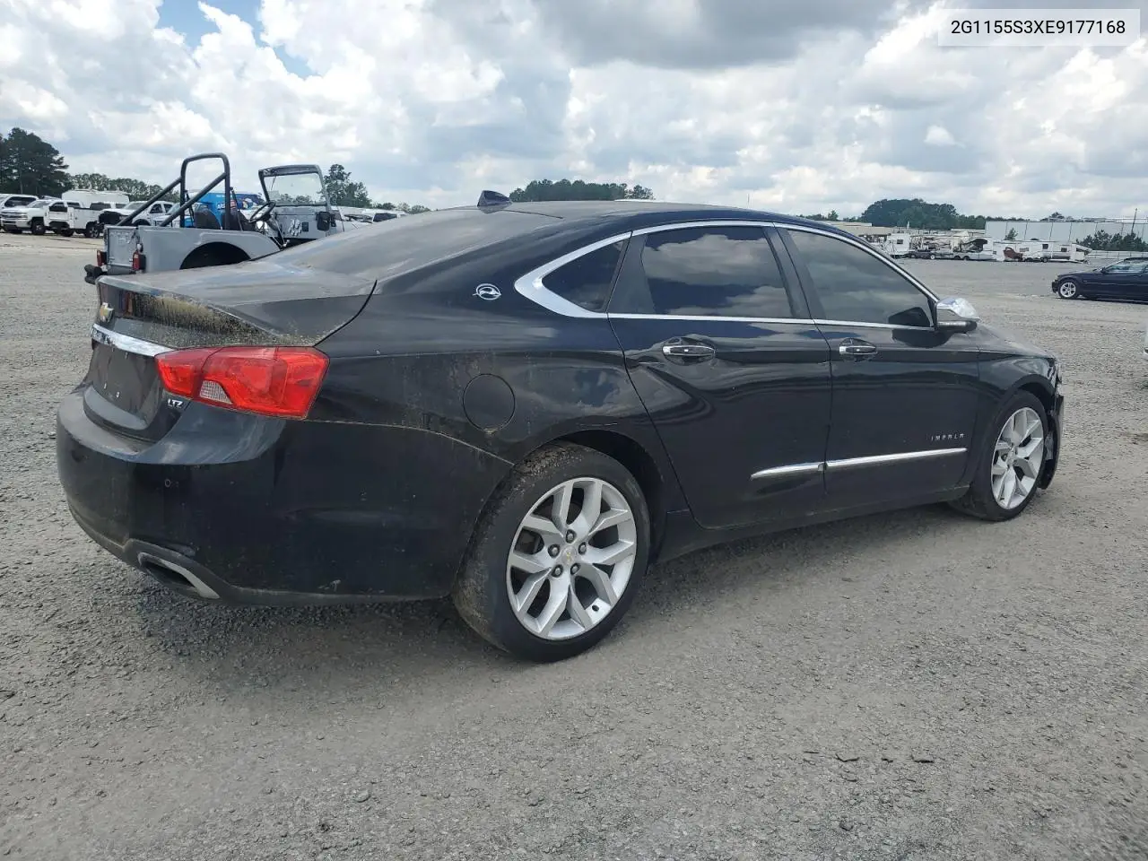 2014 Chevrolet Impala Ltz VIN: 2G1155S3XE9177168 Lot: 57212385