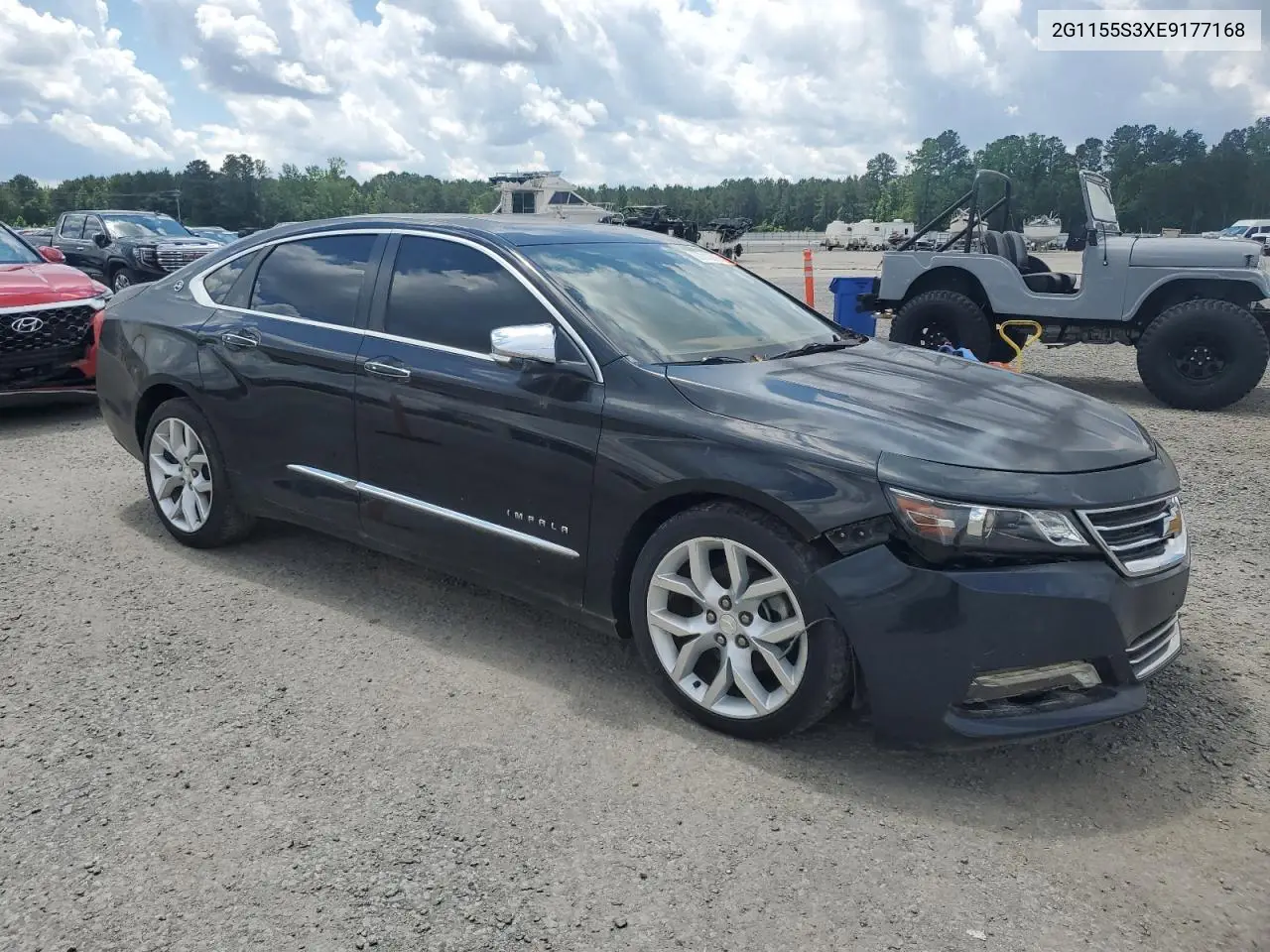 2014 Chevrolet Impala Ltz VIN: 2G1155S3XE9177168 Lot: 57212385
