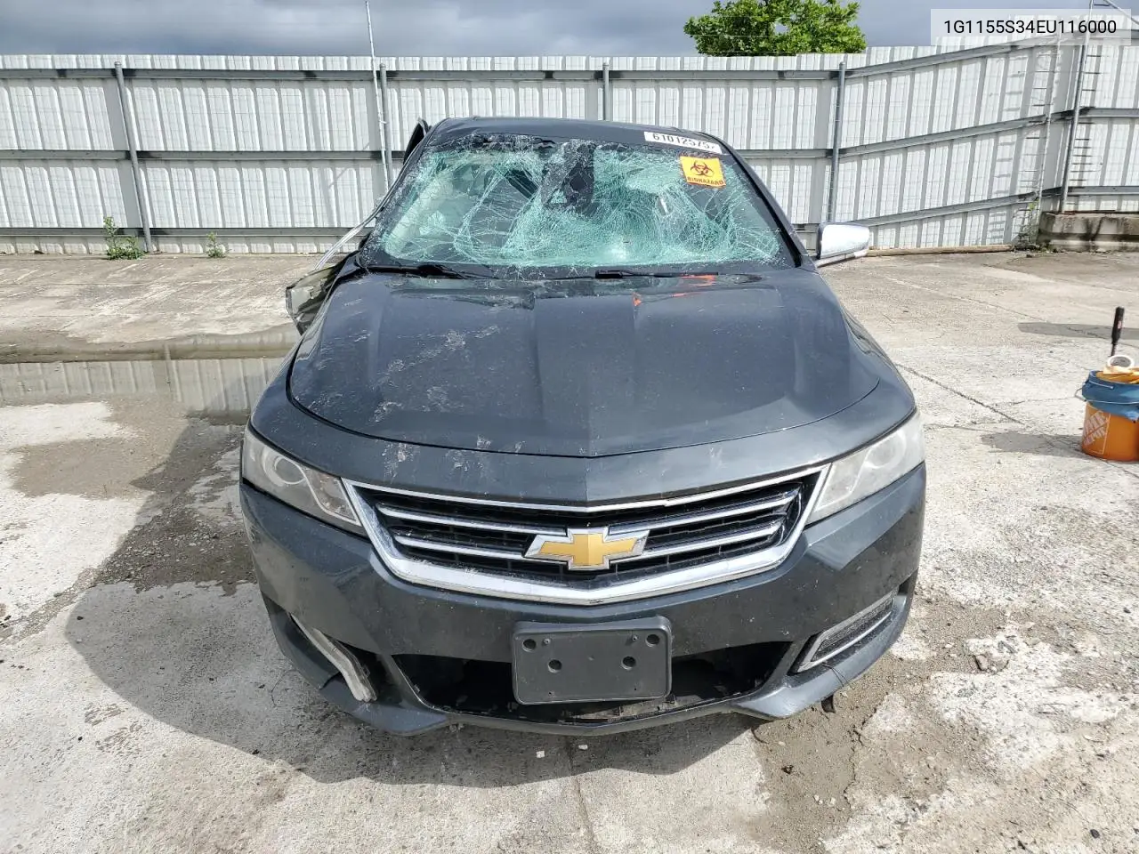 2014 Chevrolet Impala Ltz VIN: 1G1155S34EU116000 Lot: 61012575