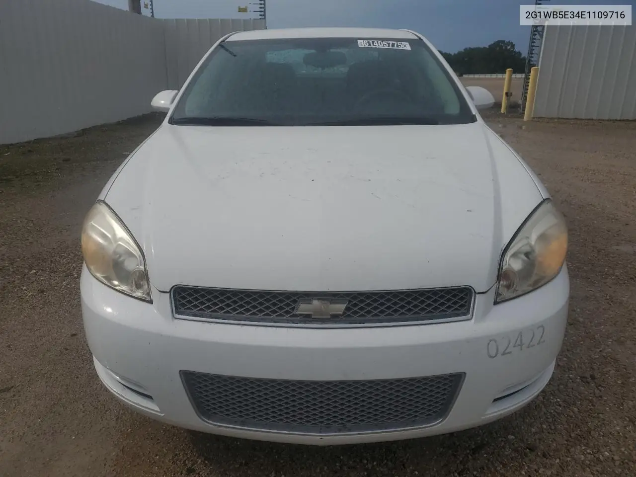 2014 Chevrolet Impala Limited Lt VIN: 2G1WB5E34E1109716 Lot: 61405775