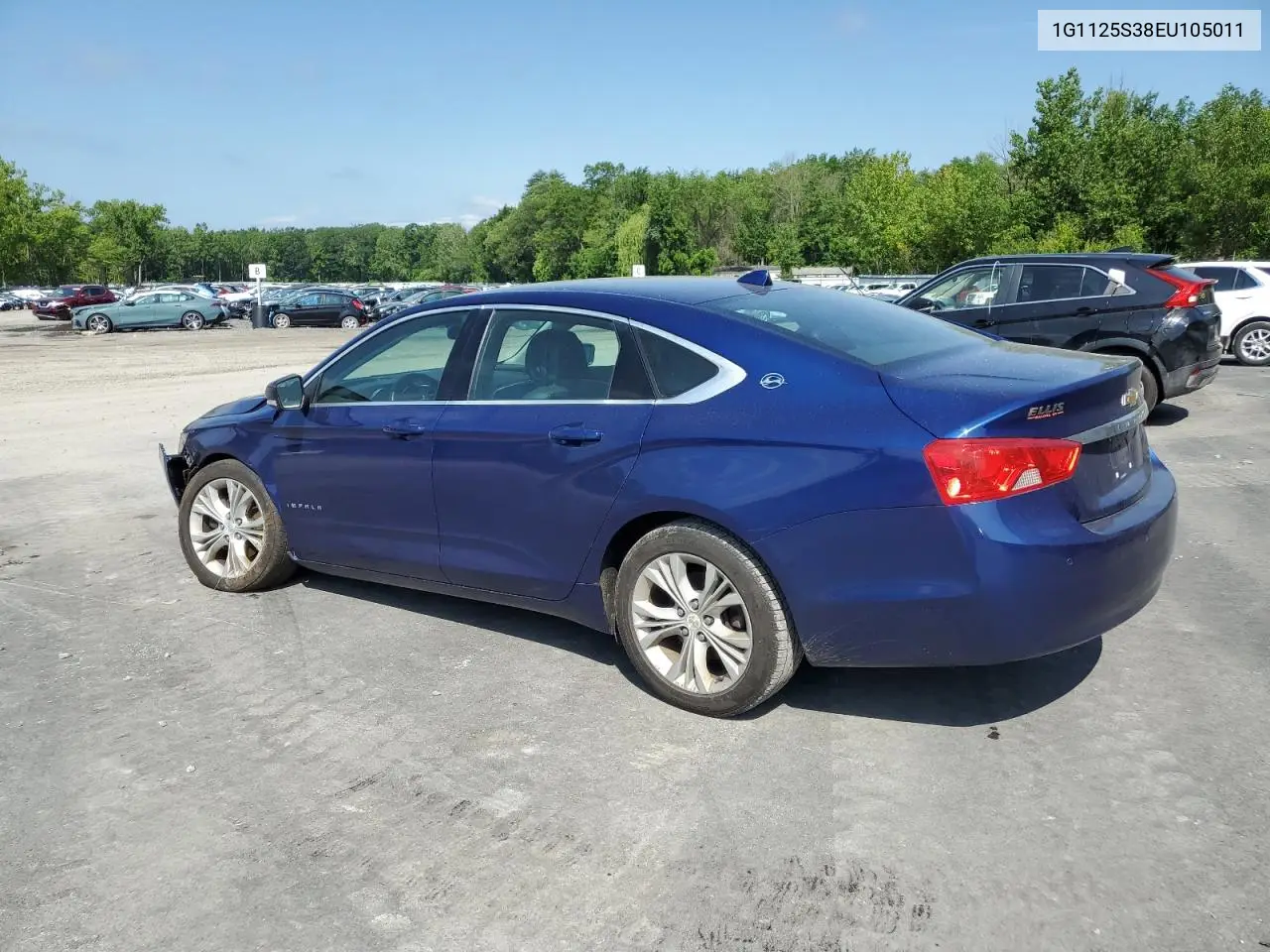2014 Chevrolet Impala Lt VIN: 1G1125S38EU105011 Lot: 61440865