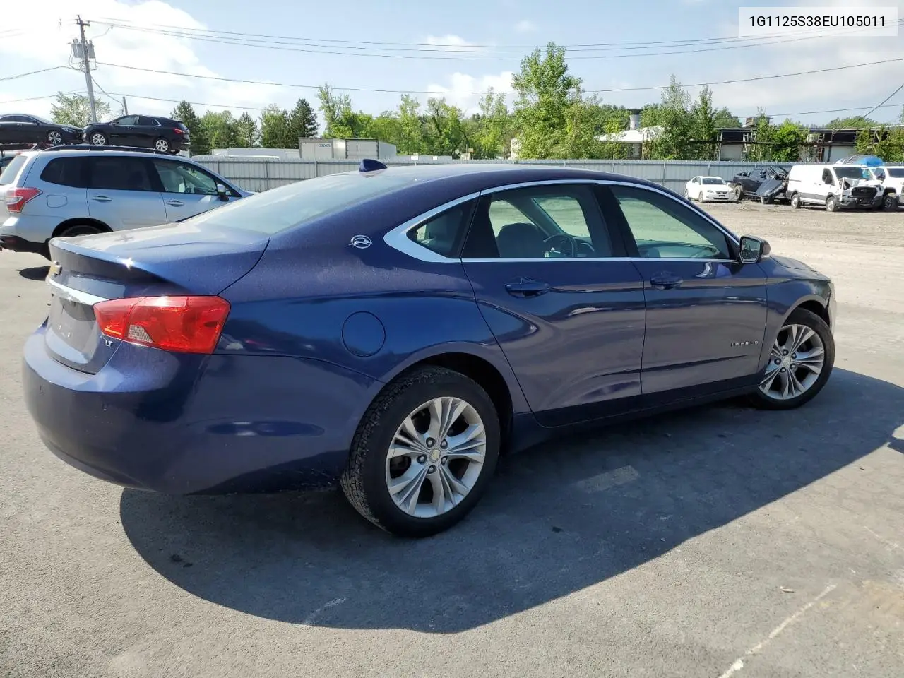 2014 Chevrolet Impala Lt VIN: 1G1125S38EU105011 Lot: 61440865