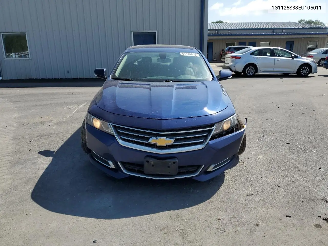 2014 Chevrolet Impala Lt VIN: 1G1125S38EU105011 Lot: 61440865