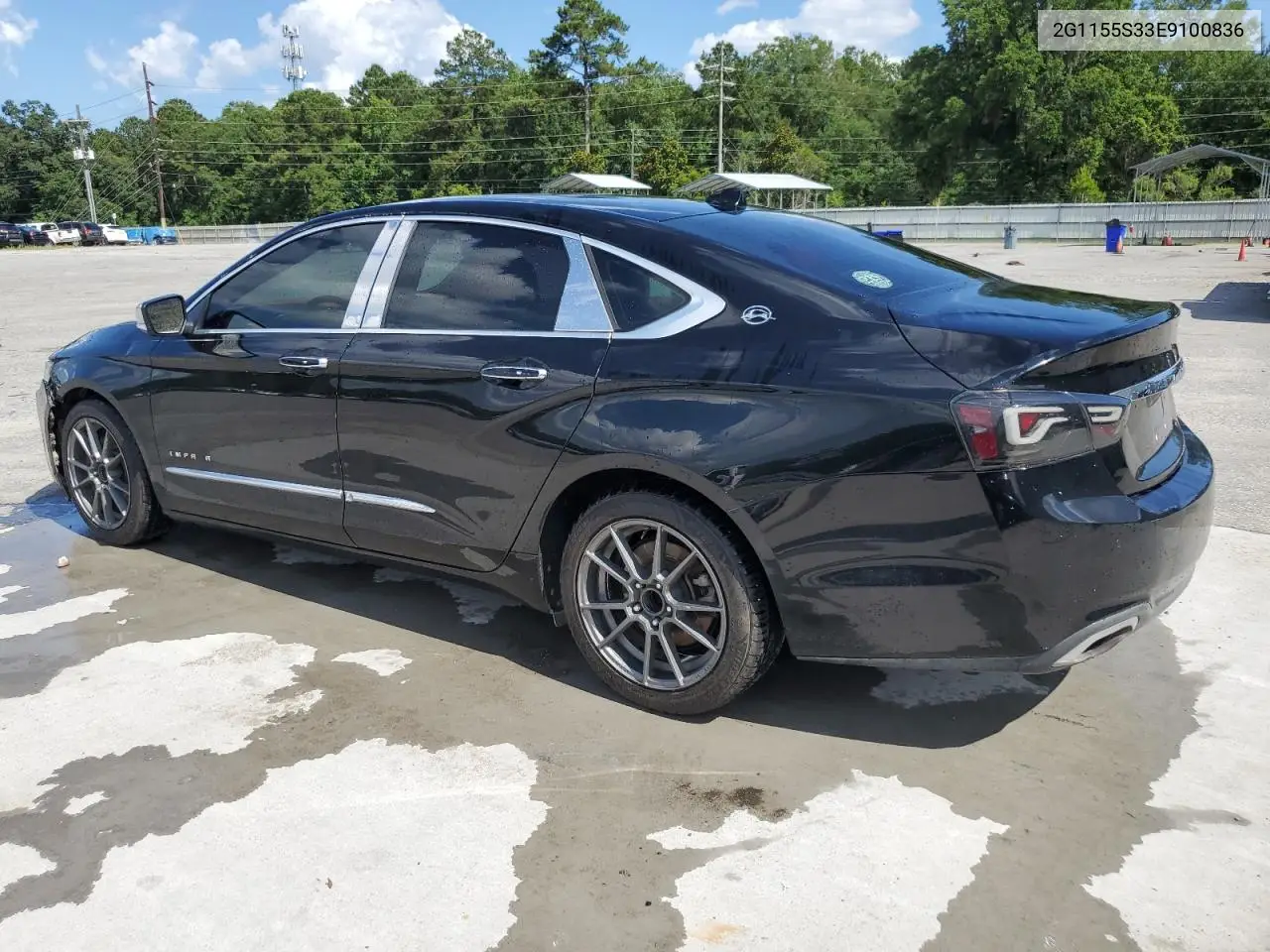 2014 Chevrolet Impala Ltz VIN: 2G1155S33E9100836 Lot: 61579135
