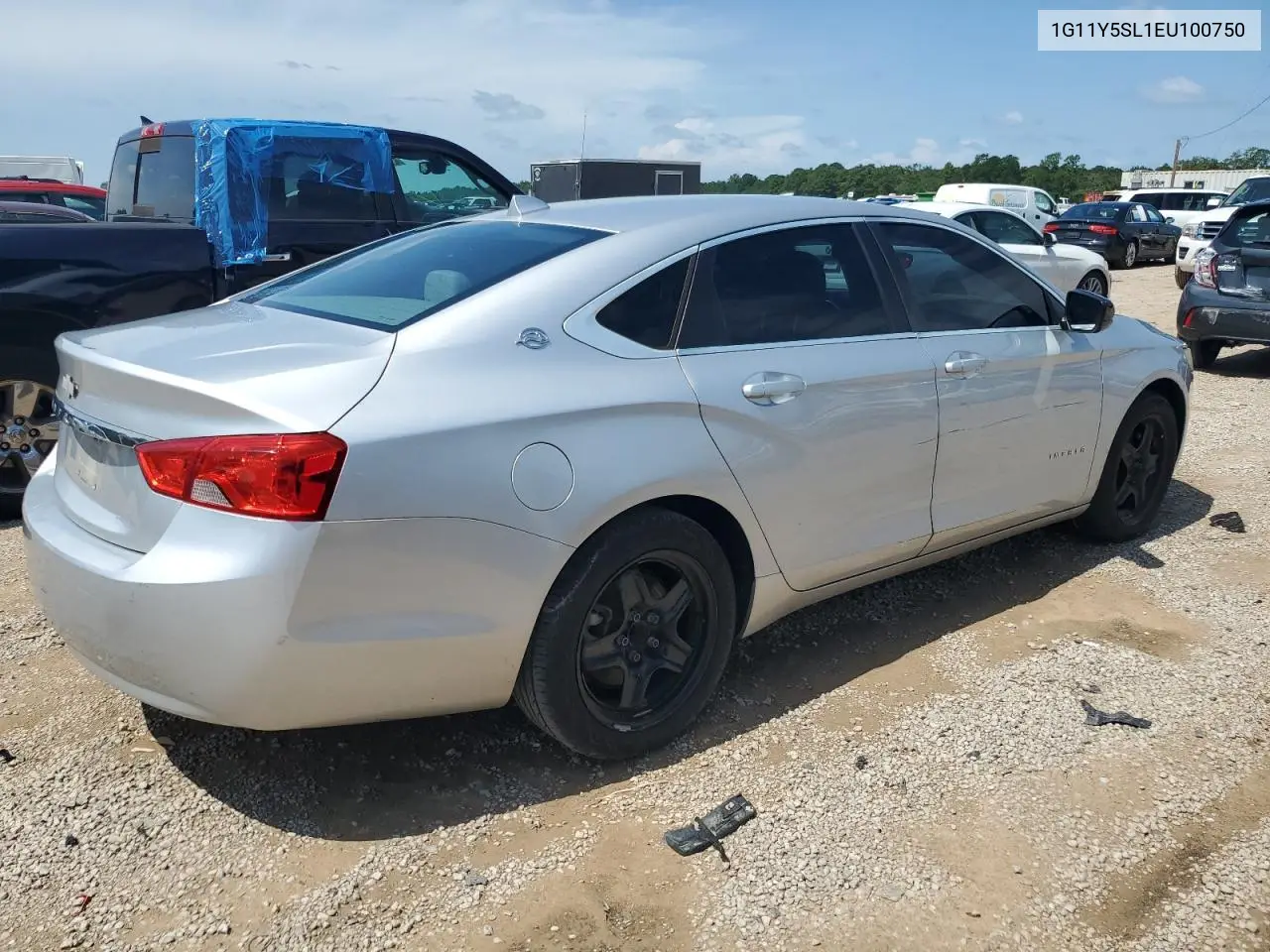 2014 Chevrolet Impala Ls VIN: 1G11Y5SL1EU100750 Lot: 61831695