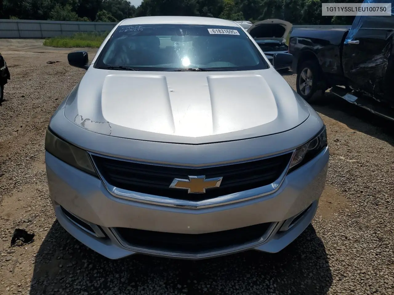 2014 Chevrolet Impala Ls VIN: 1G11Y5SL1EU100750 Lot: 61831695