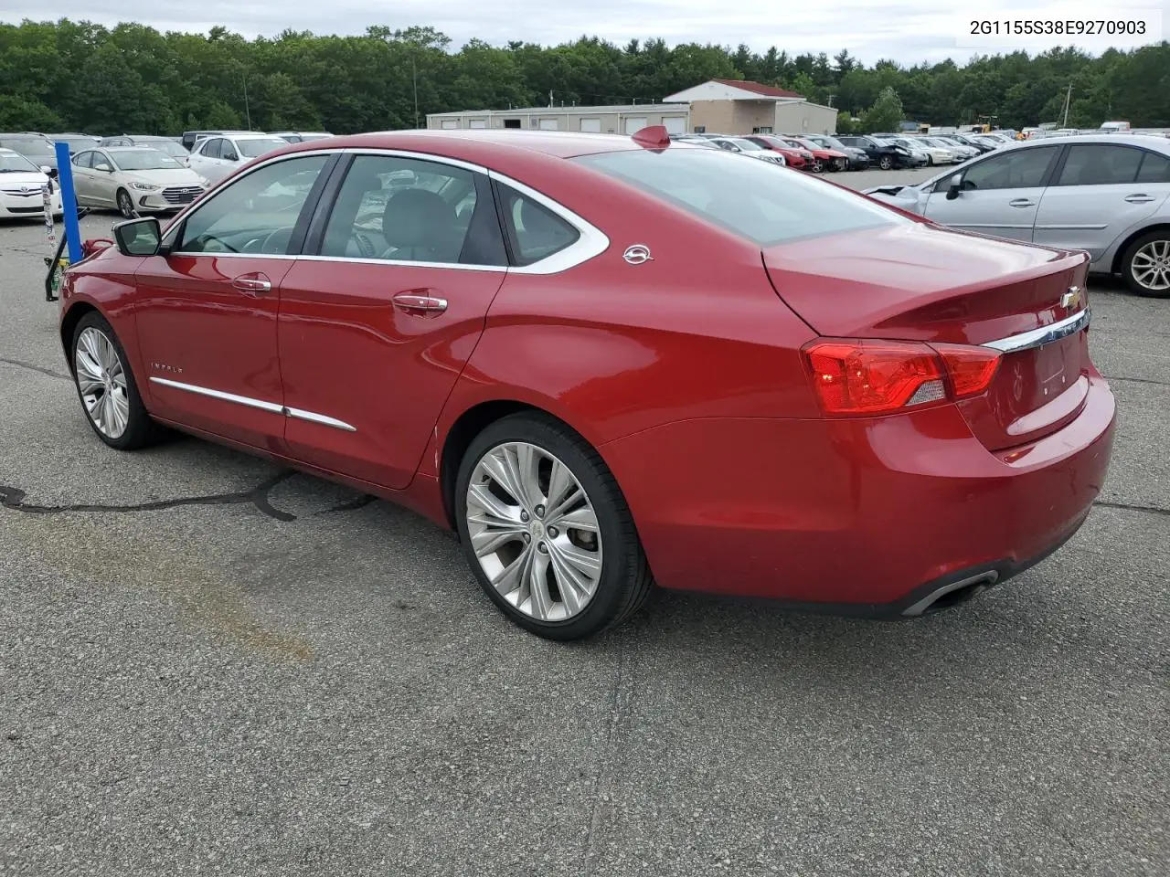 2014 Chevrolet Impala Ltz VIN: 2G1155S38E9270903 Lot: 61874755