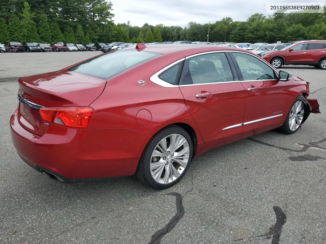 2014 Chevrolet Impala Ltz VIN: 2G1155S38E9270903 Lot: 61874755