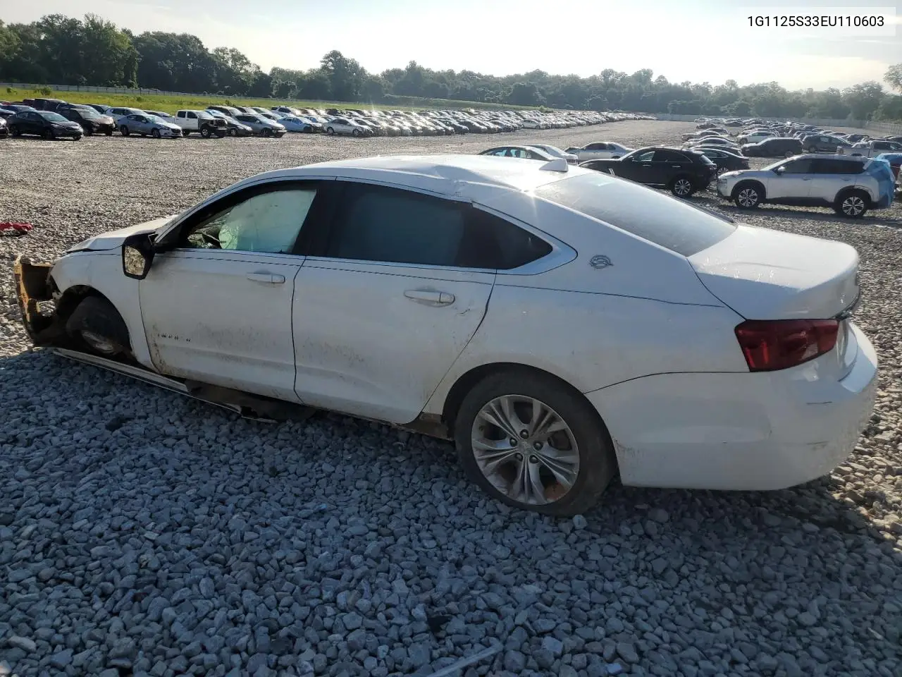 2014 Chevrolet Impala Lt VIN: 1G1125S33EU110603 Lot: 62181265