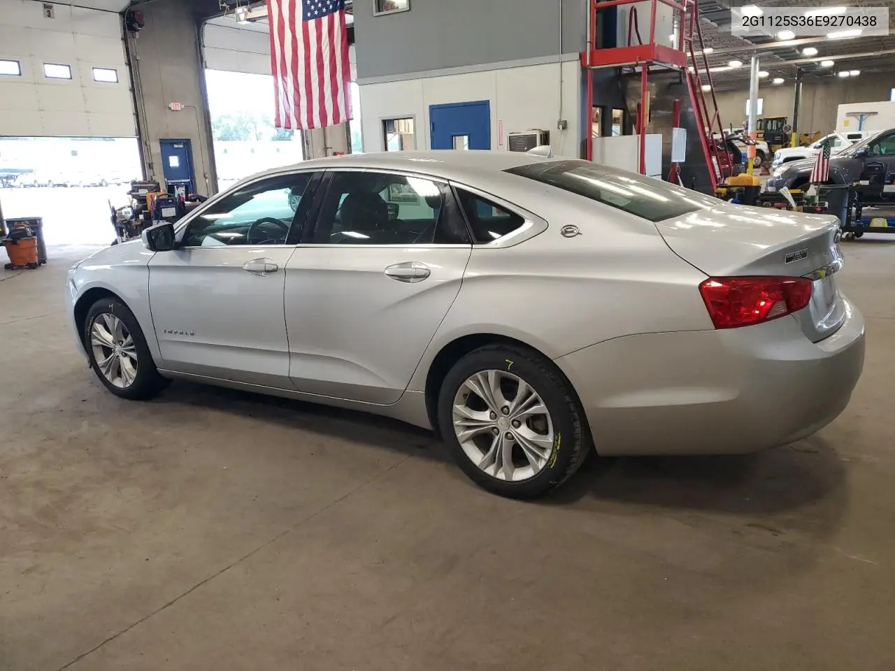 2014 Chevrolet Impala Lt VIN: 2G1125S36E9270438 Lot: 62303115