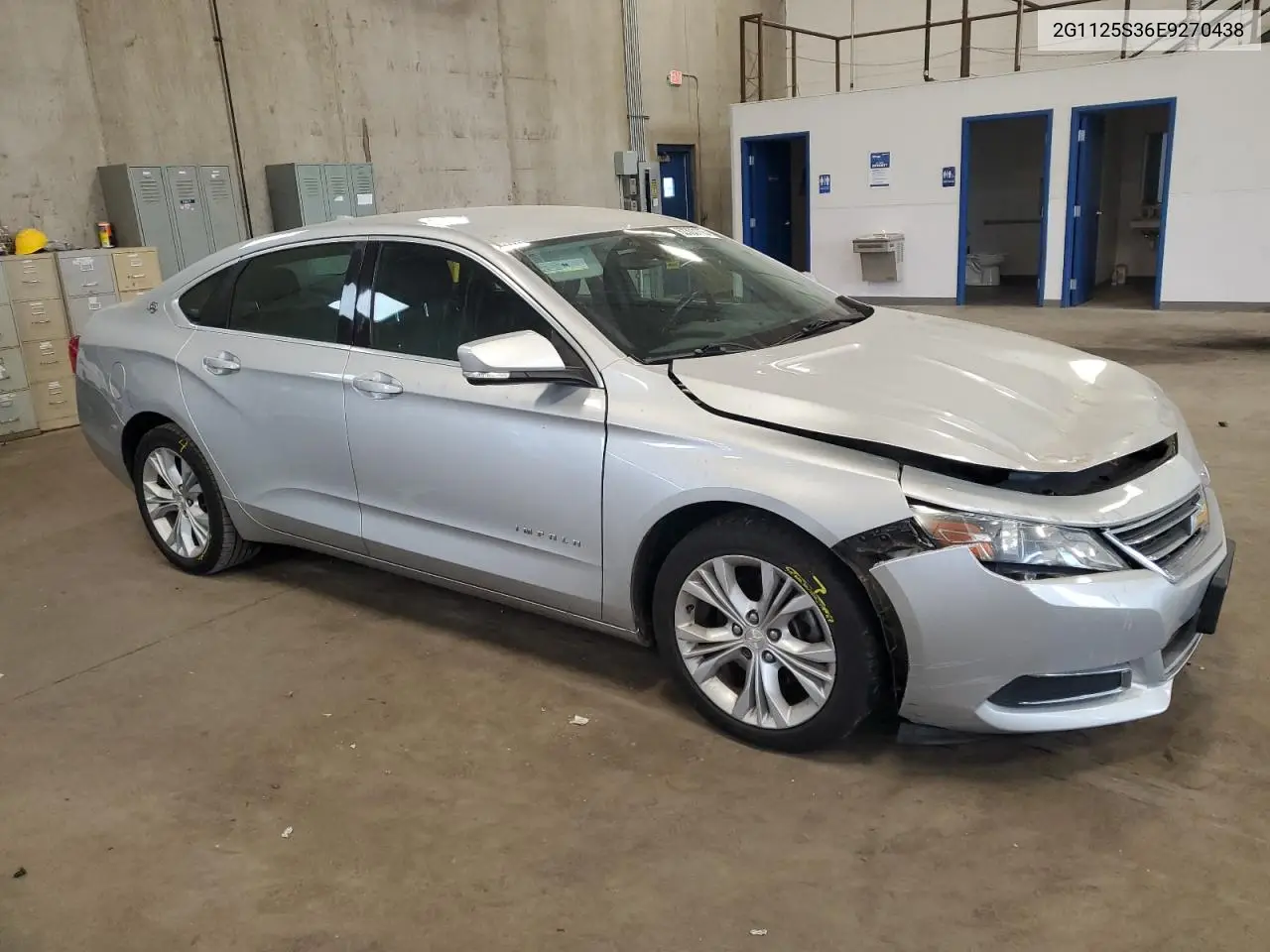 2014 Chevrolet Impala Lt VIN: 2G1125S36E9270438 Lot: 62303115