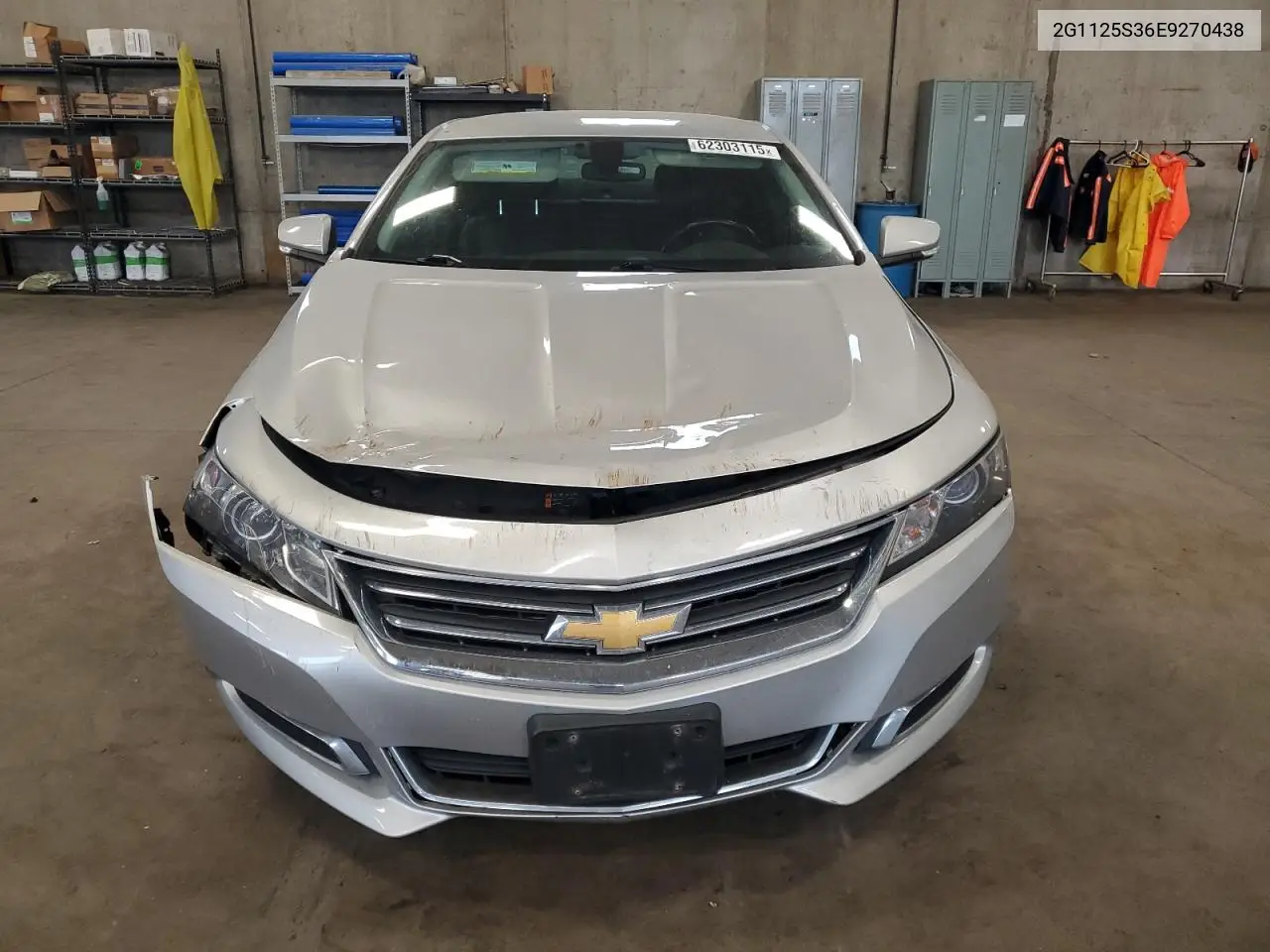 2014 Chevrolet Impala Lt VIN: 2G1125S36E9270438 Lot: 62303115