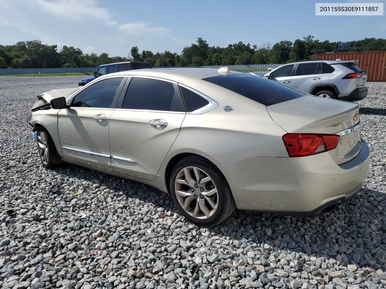 2014 Chevrolet Impala Ltz VIN: 2G1155S30E9111857 Lot: 62665235