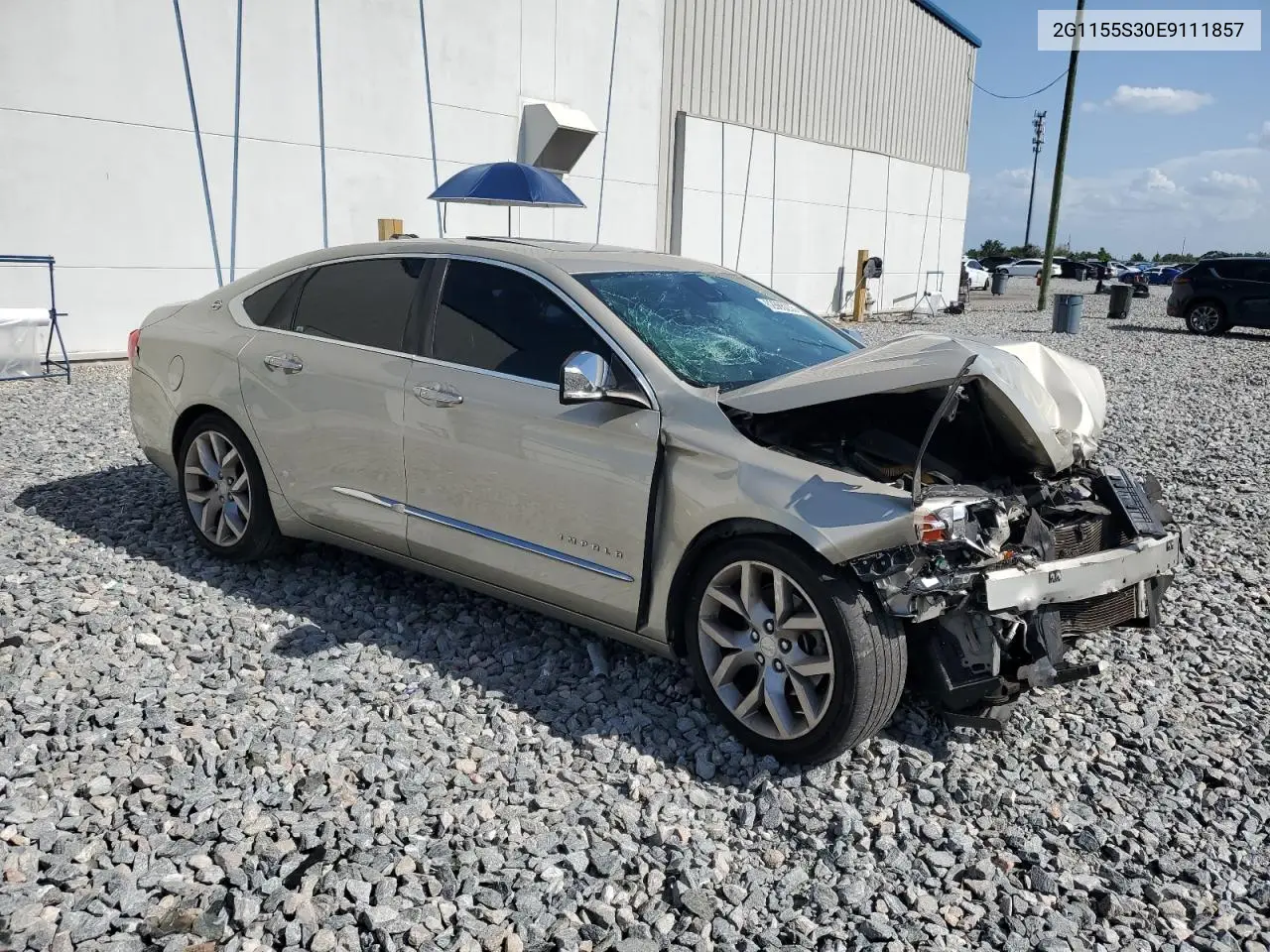 2014 Chevrolet Impala Ltz VIN: 2G1155S30E9111857 Lot: 62665235