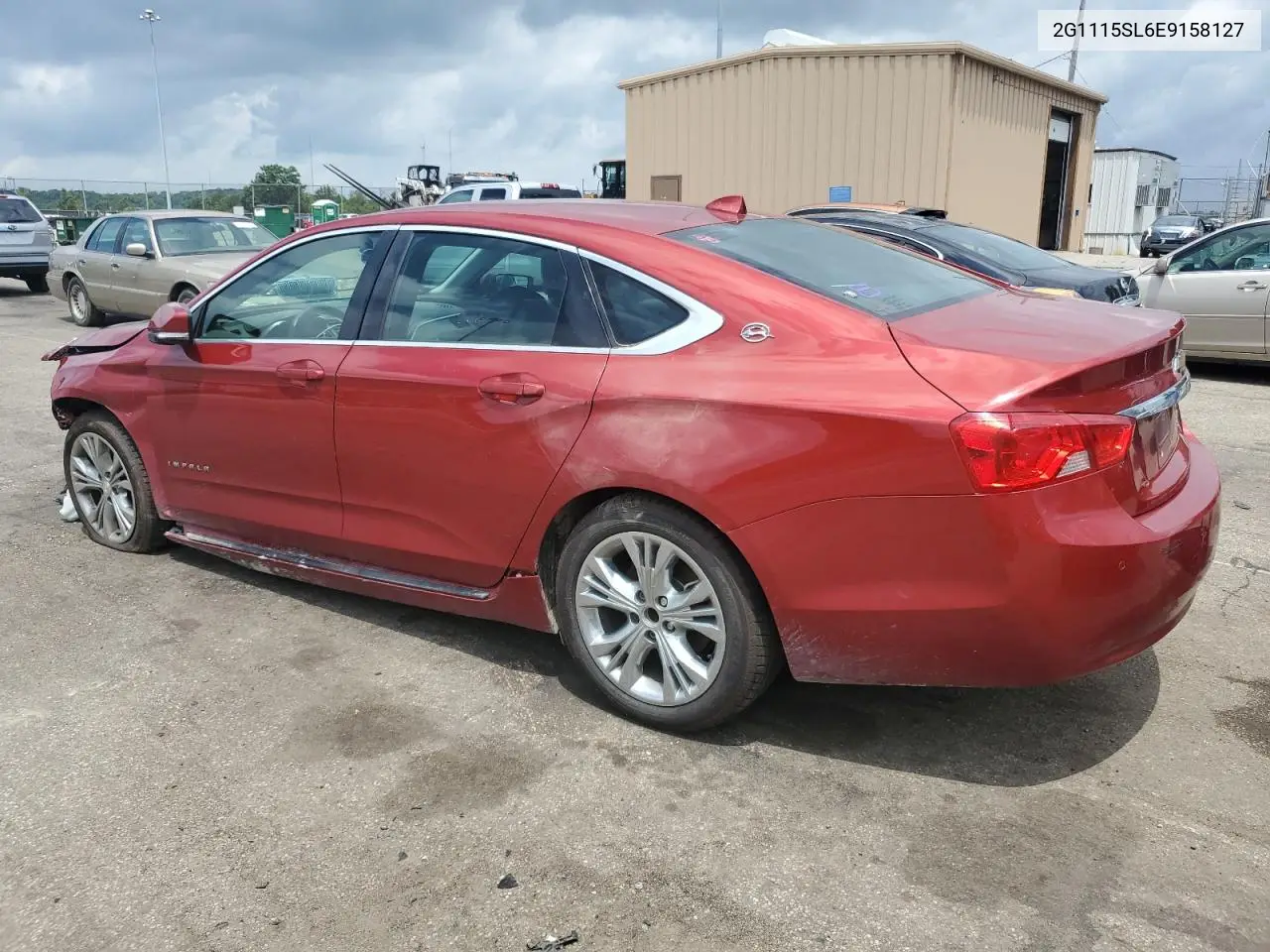 2014 Chevrolet Impala Lt VIN: 2G1115SL6E9158127 Lot: 62813355