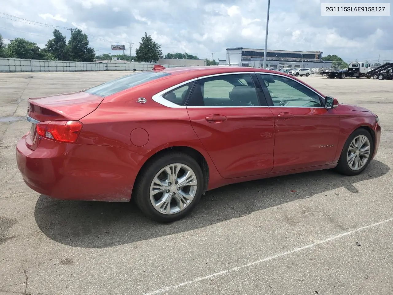 2014 Chevrolet Impala Lt VIN: 2G1115SL6E9158127 Lot: 62813355