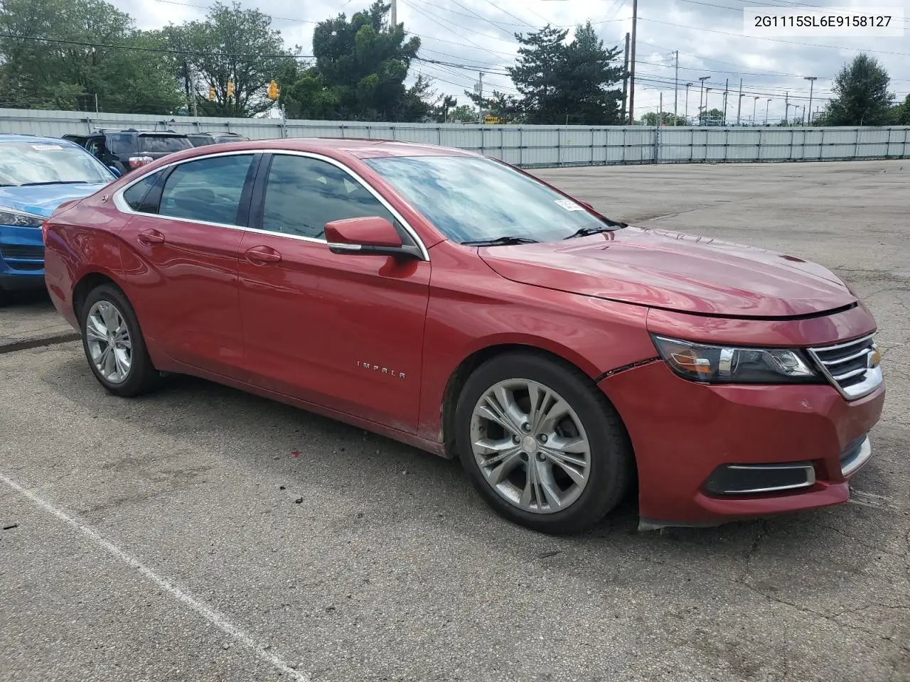 2014 Chevrolet Impala Lt VIN: 2G1115SL6E9158127 Lot: 62813355