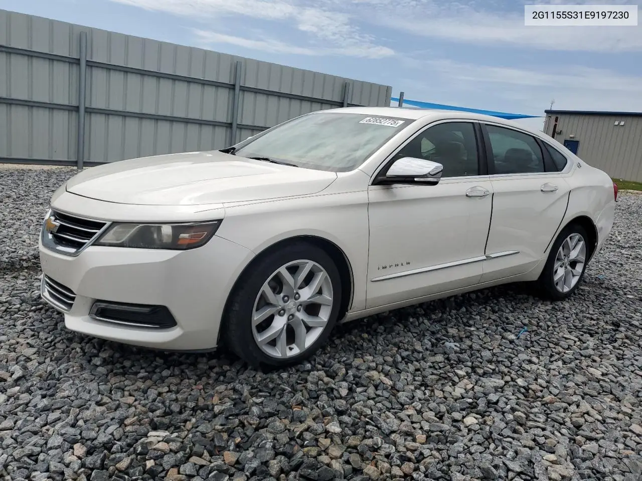 2014 Chevrolet Impala Ltz VIN: 2G1155S31E9197230 Lot: 62852775