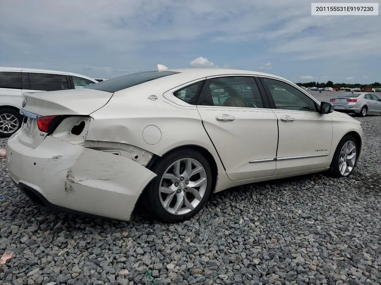 2014 Chevrolet Impala Ltz VIN: 2G1155S31E9197230 Lot: 62852775