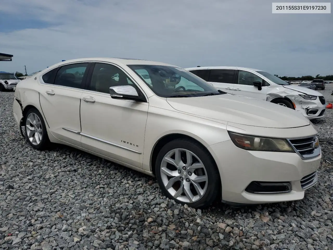 2014 Chevrolet Impala Ltz VIN: 2G1155S31E9197230 Lot: 62852775