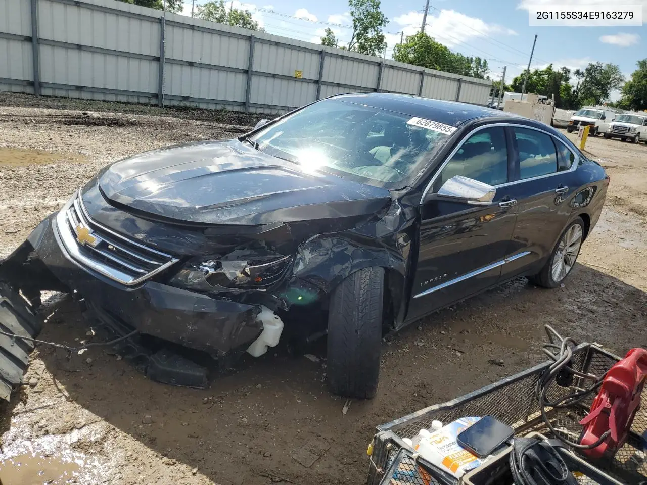 2014 Chevrolet Impala Ltz VIN: 2G1155S34E9163279 Lot: 62879855