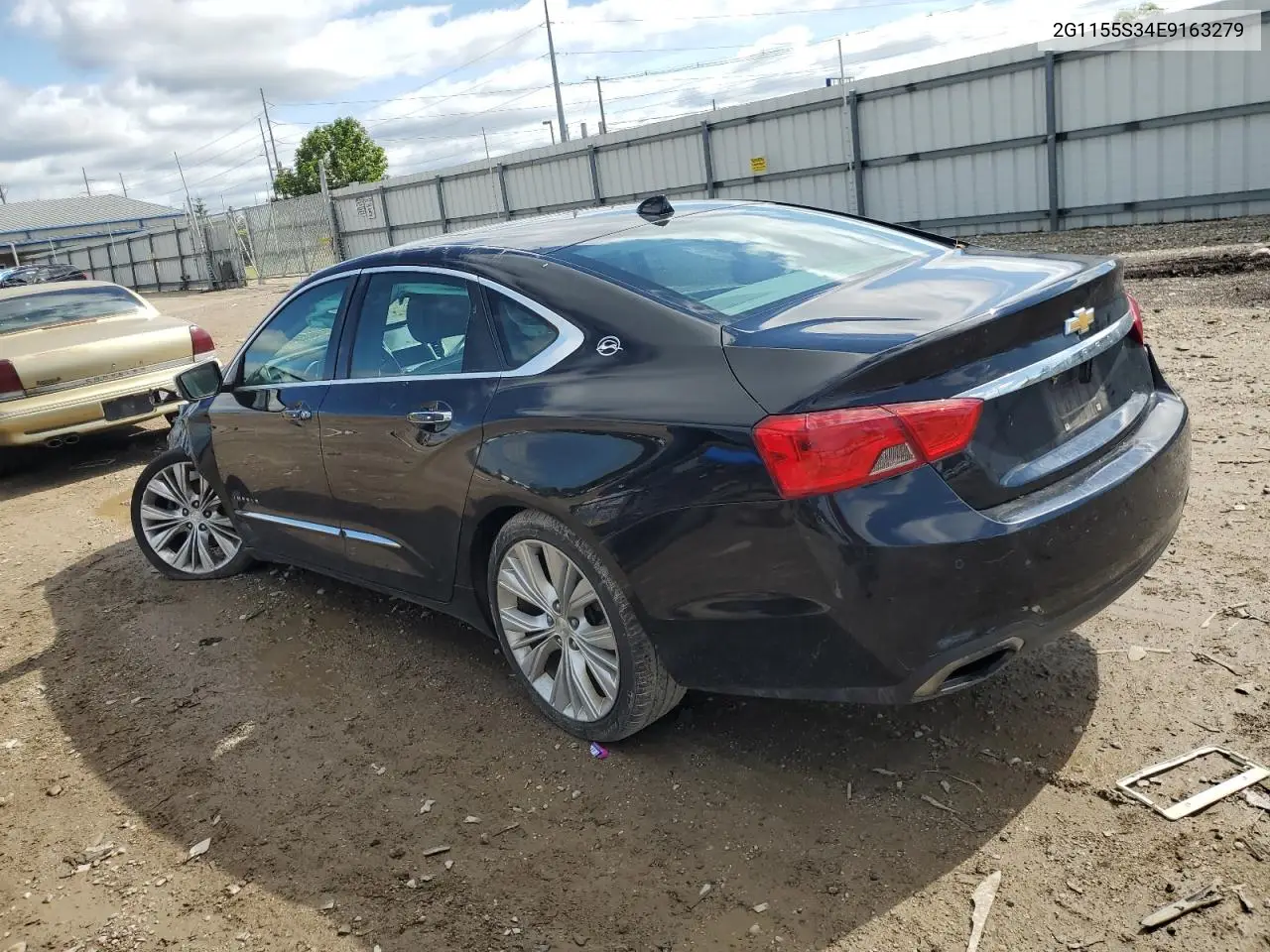 2014 Chevrolet Impala Ltz VIN: 2G1155S34E9163279 Lot: 62879855