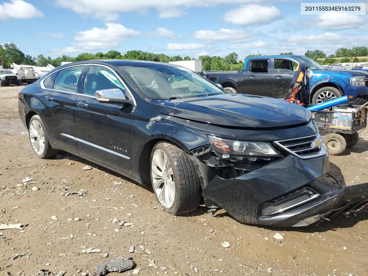 2014 Chevrolet Impala Ltz VIN: 2G1155S34E9163279 Lot: 62879855